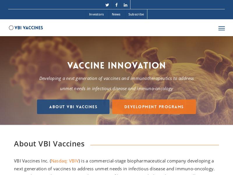 A Win For VBI Vaccines Inc.