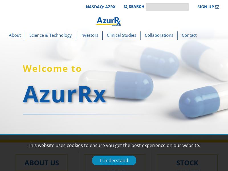 AzurRx BioPharma, Inc. Skyrocketed