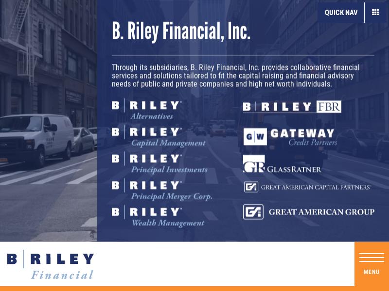 B. Riley Financial, Inc. Skyrocketed