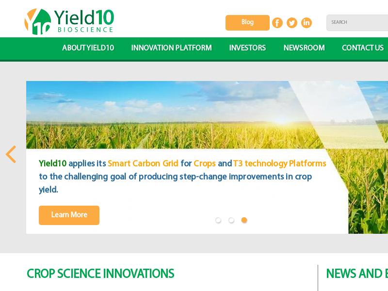 A Day Up For Yield10 Bioscience, Inc.