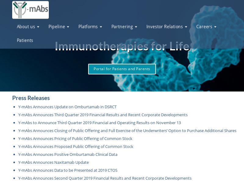 Y-mAbs Therapeutics, Inc. Gains 52.28%