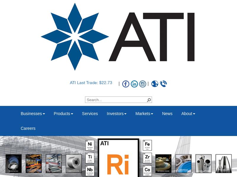 Allegheny Technologies Incorporated Recorded Big Gain