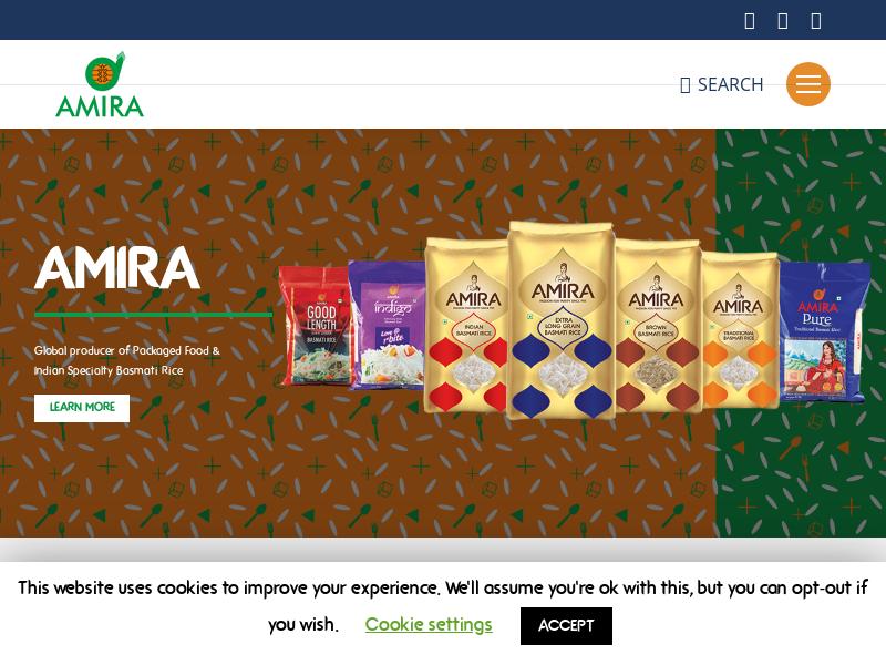 Amira Nature Foods Ltd. Skyrocketed