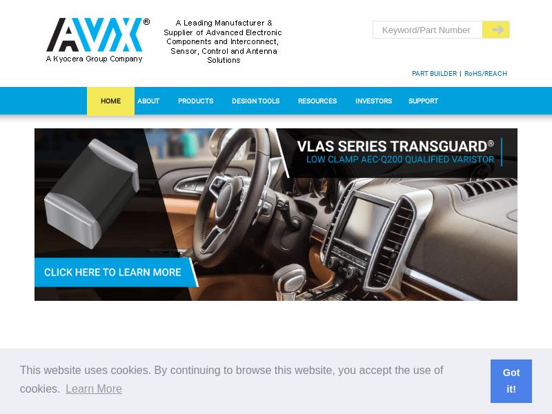 A Day Up For AVX Corporation