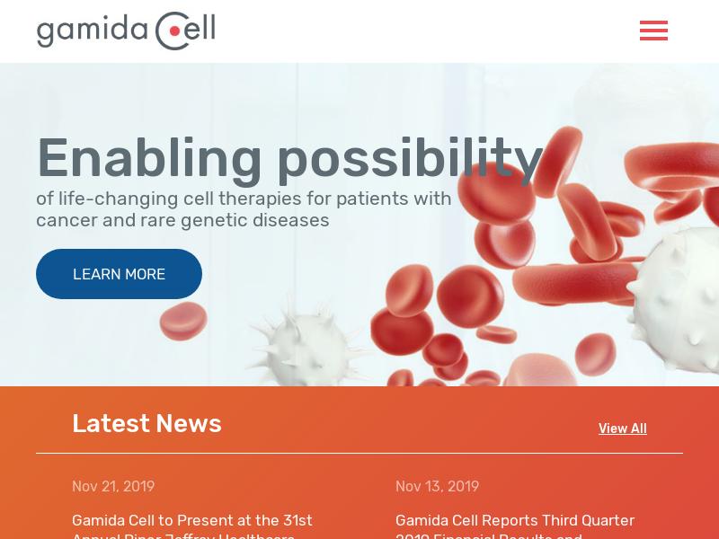 Gamida Cell Ltd. Gains 38.79%