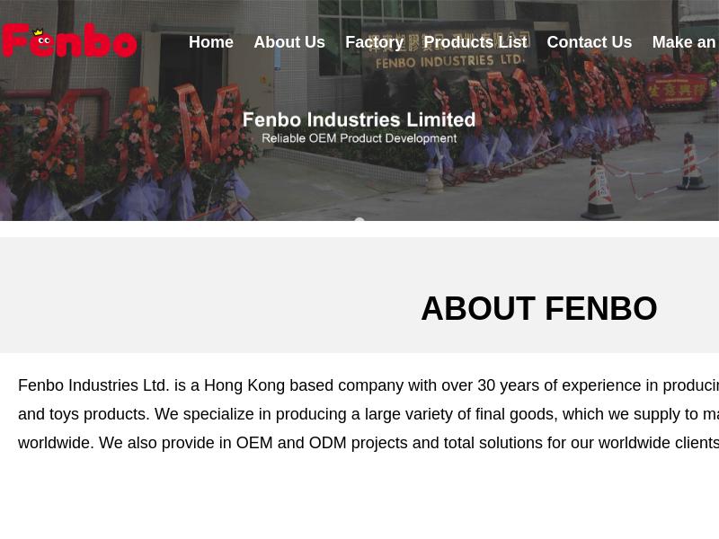 A Win For Fenbo Holdings Limited