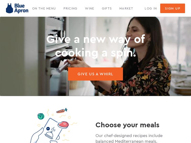 A Day Up For Blue Apron Holdings, Inc.