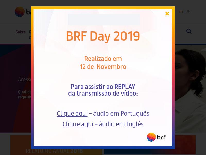 BRF S.A. Recorded Big Gain