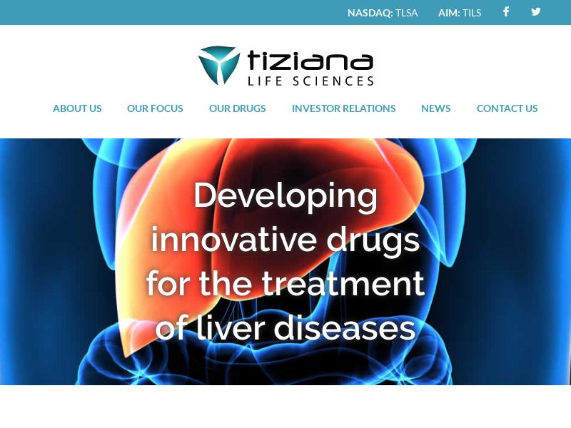 A Day Up For Tiziana Life Sciences PLC