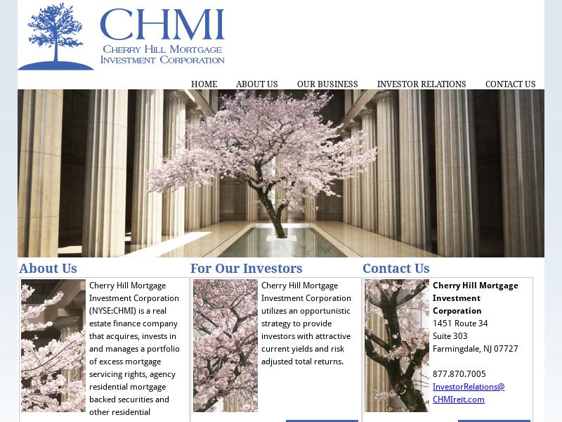 A Win For Cherry Hill Mortgage Investment Corporation