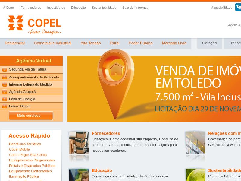 Big Gain For Companhia Paranaense de Energia - COPEL