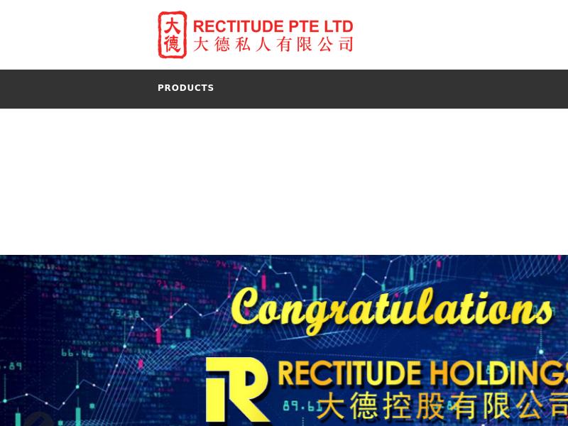 Rectitude Holdings Ltd Made Headway