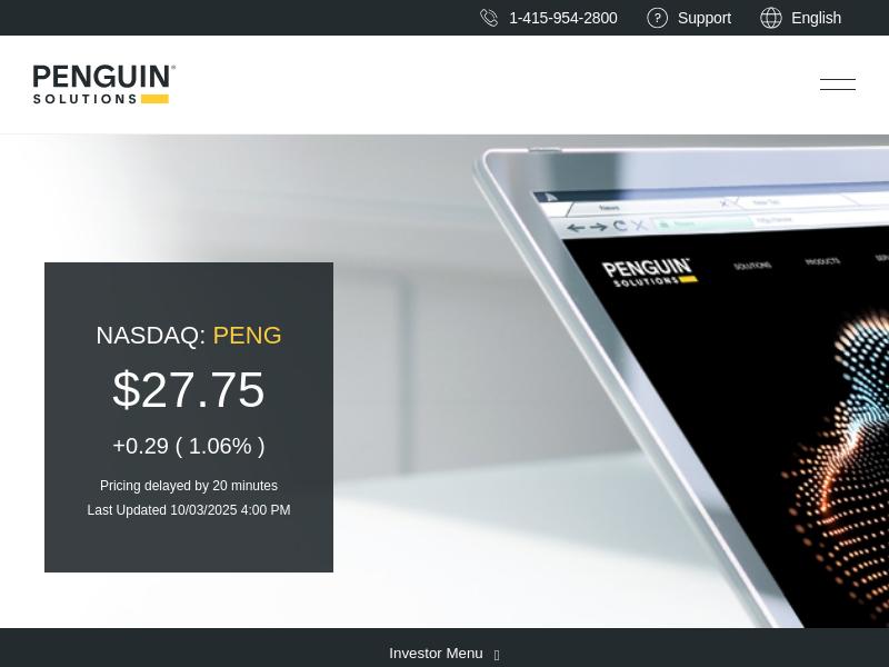 A Day Up For Penguin Solutions, Inc.