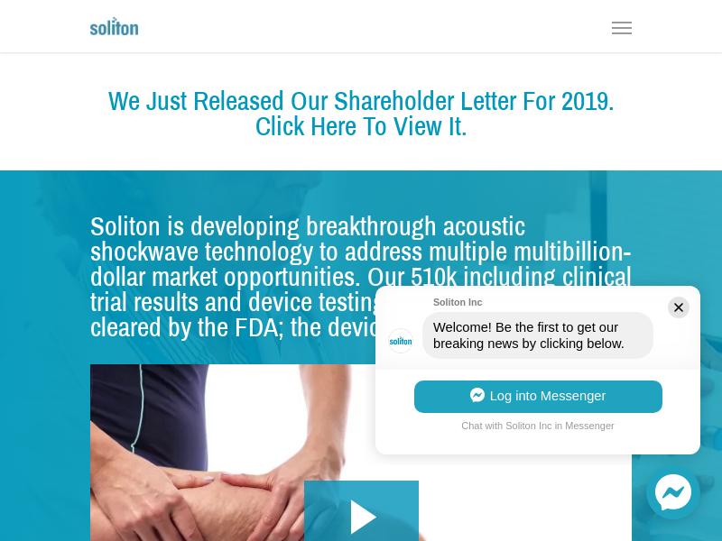 Big Move For Soliton, Inc.