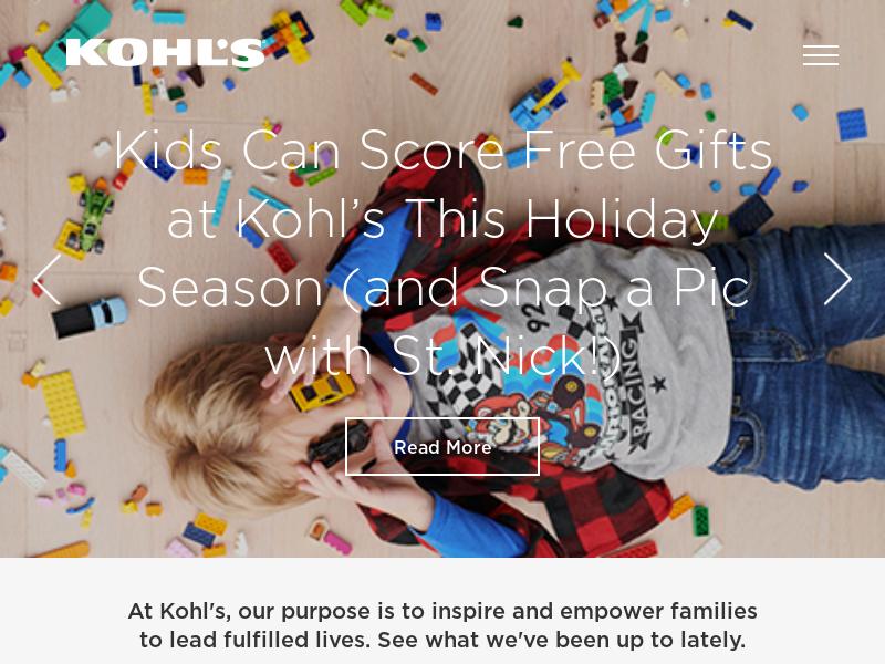 A Day Up For Kohl's Corporation