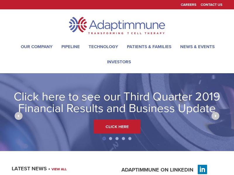 Adaptimmune Therapeutics plc Made Big Gain