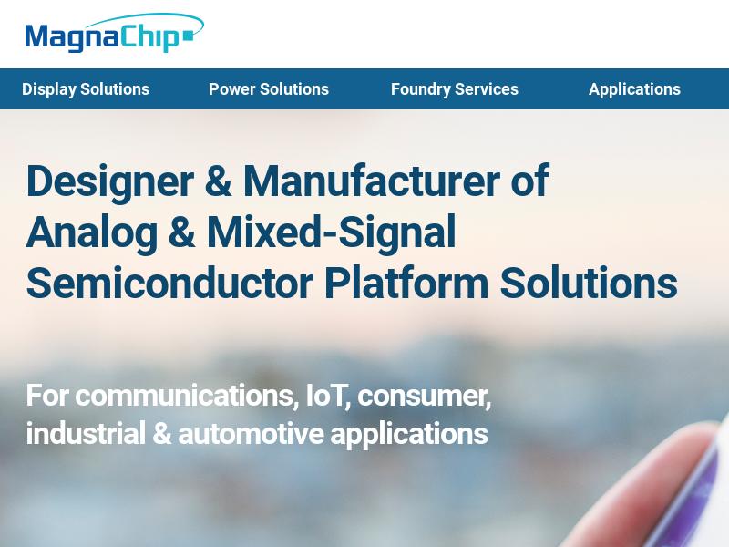 MagnaChip Semiconductor Corporation Made Headway