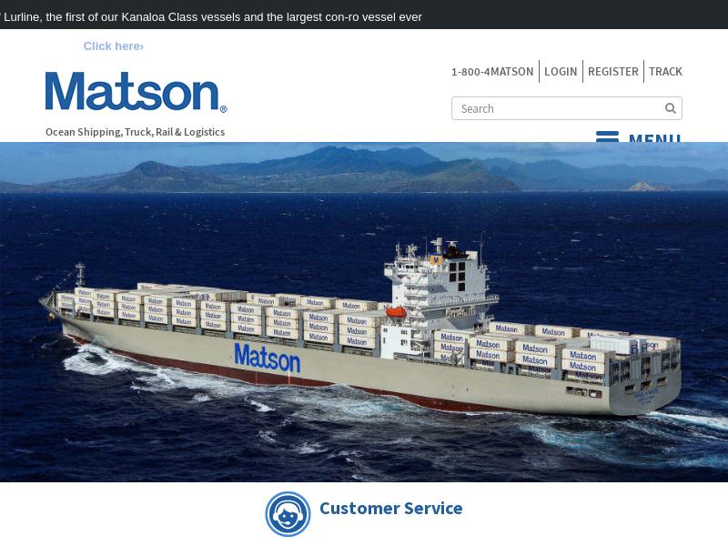 Big Gain For Matson, Inc.