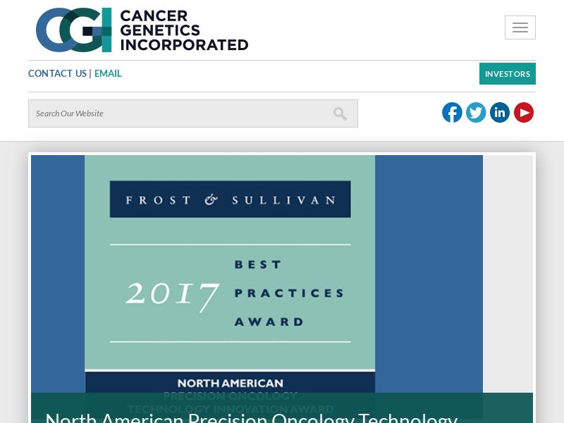 A Win For Cancer Genetics, Inc.