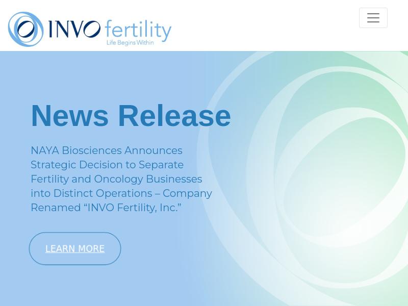 INVO Fertility, Inc. Soared