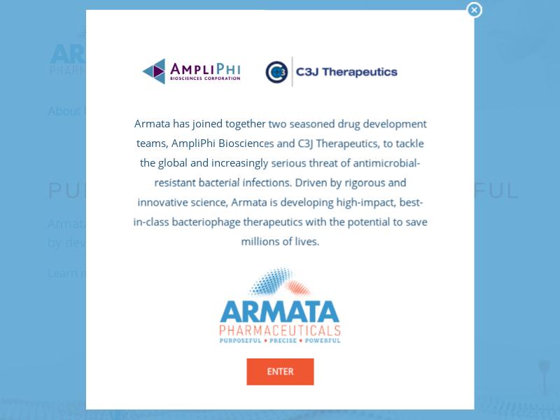 A Day Up For Armata Pharmaceuticals Inc.