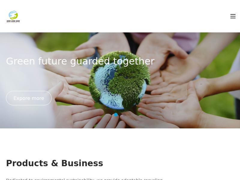 Big Move For One and One Green Technologies. INC