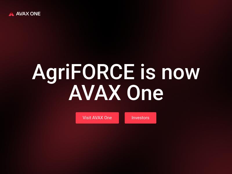 A Day Up For Avax One Technology Ltd Com