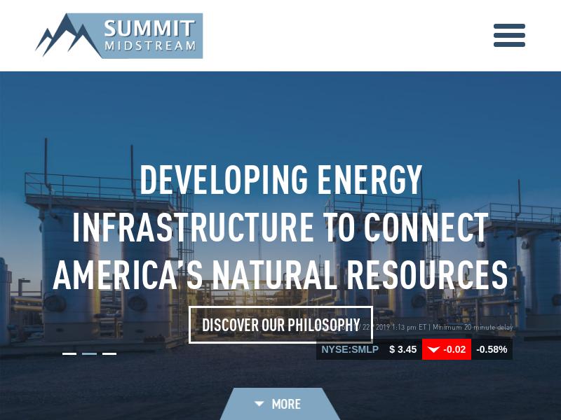 Big Move For Summit Midstream Partners, LP