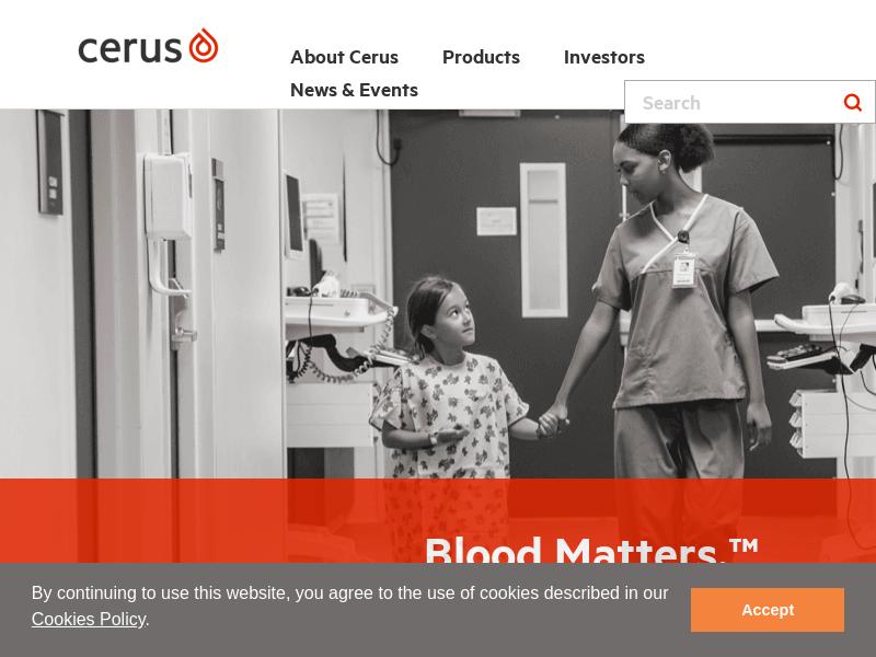 A Day Up For Cerus Corporation