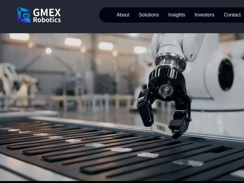 GMEX ROBOTICS CORP Cl A Ord Gains 40%