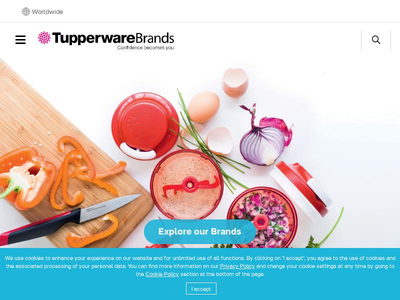 A Day Up For Tupperware Brands Corporation