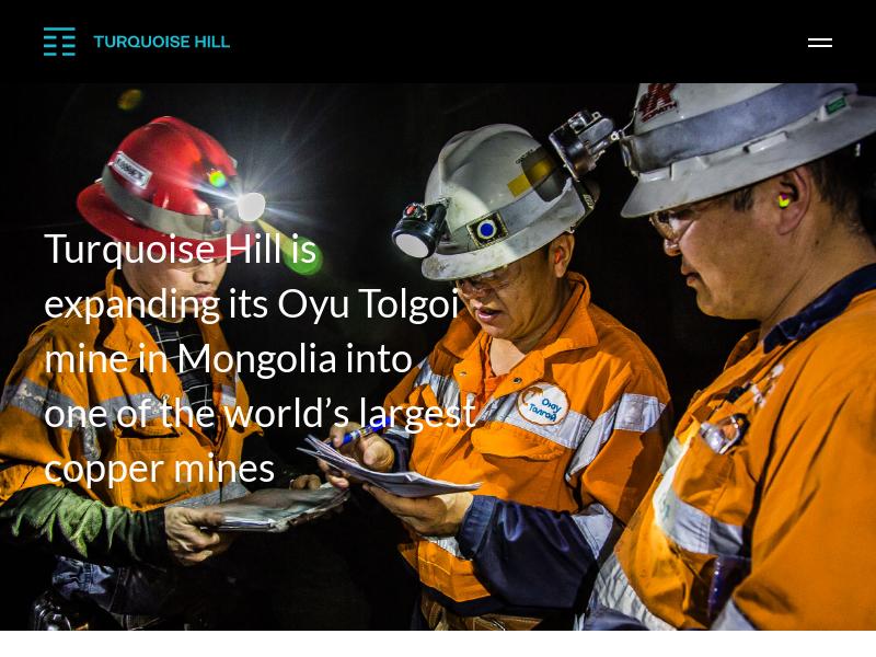 A Day Up For Turquoise Hill Resources Ltd.
