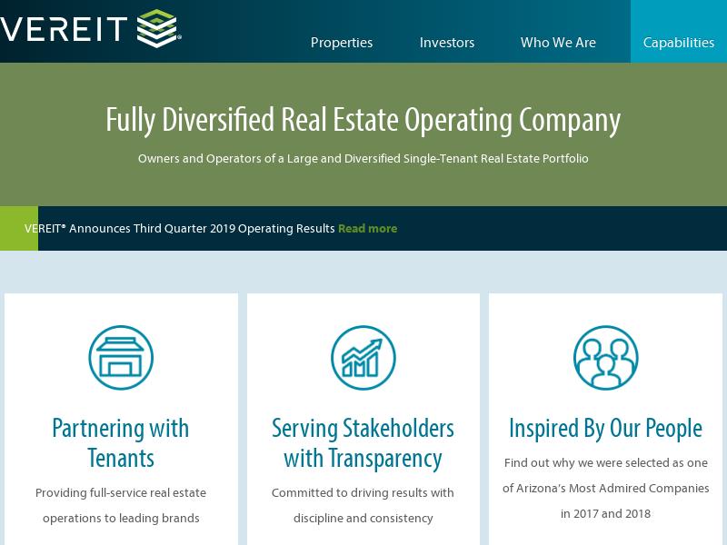 VEREIT, Inc. Made Big Gain