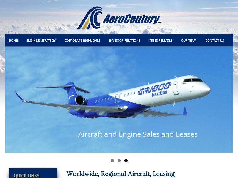 AeroCentury Corp. Gains 27.68%