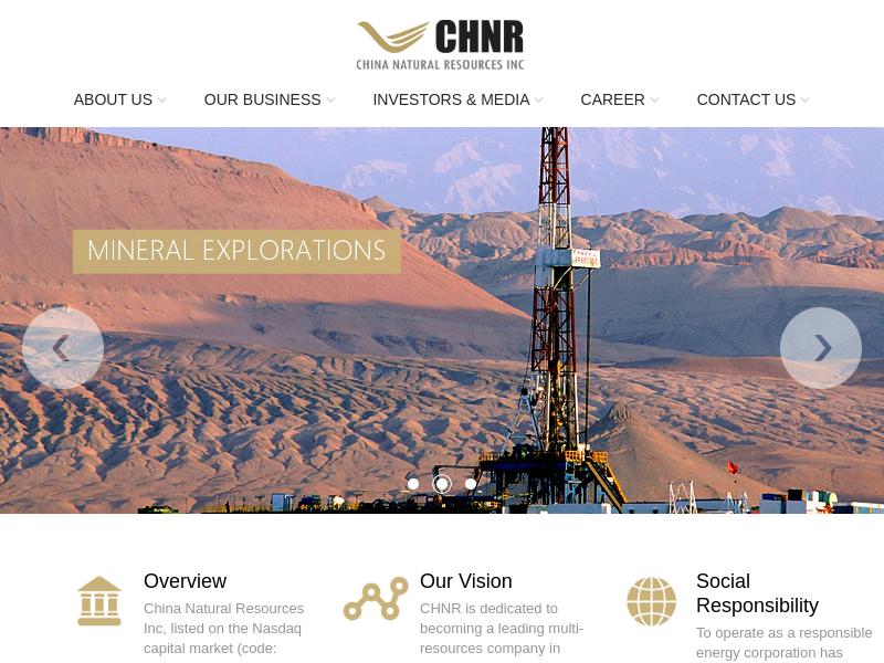 Big Move For China Natural Resources, Inc.
