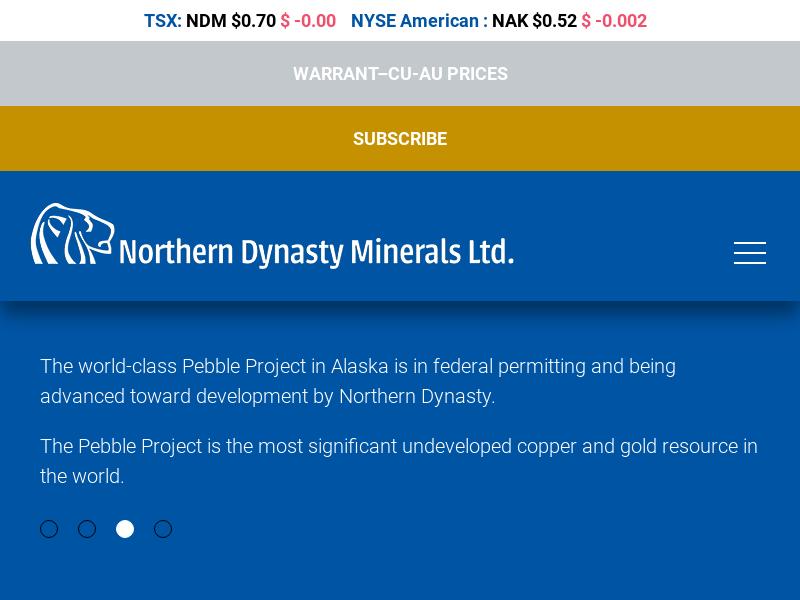 Big Gain For Northern Dynasty Minerals Ltd.