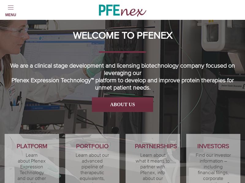 Pfenex Inc. Recorded Big Gain