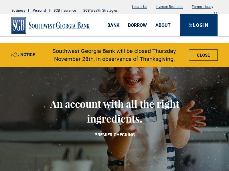 Big Gain For Southwest Georgia Financial Corporation