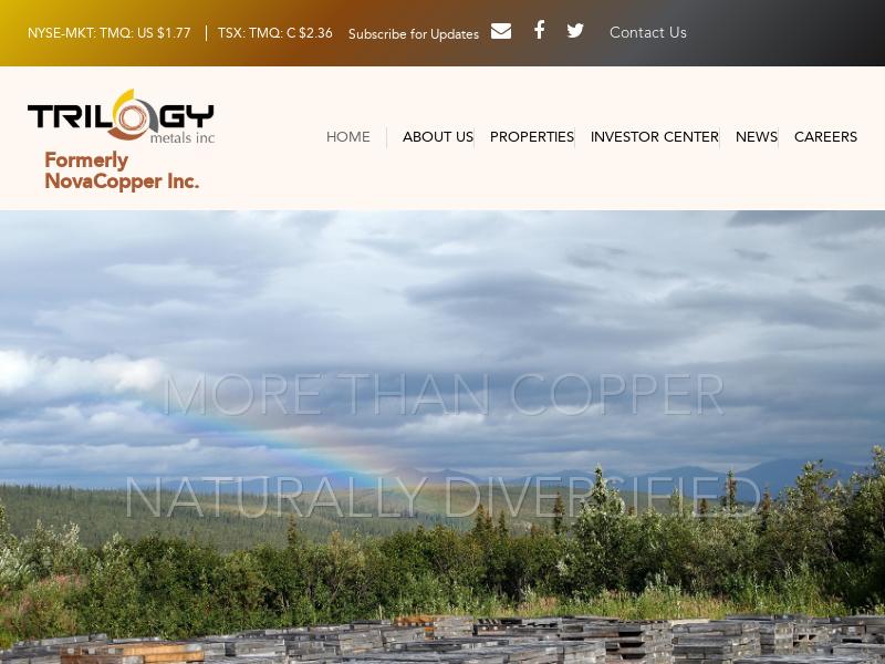 Trilogy Metals Inc. Made Headway