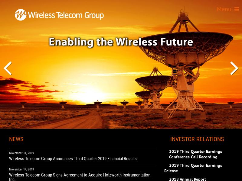 Big Move For Wireless Telecom Group, Inc.