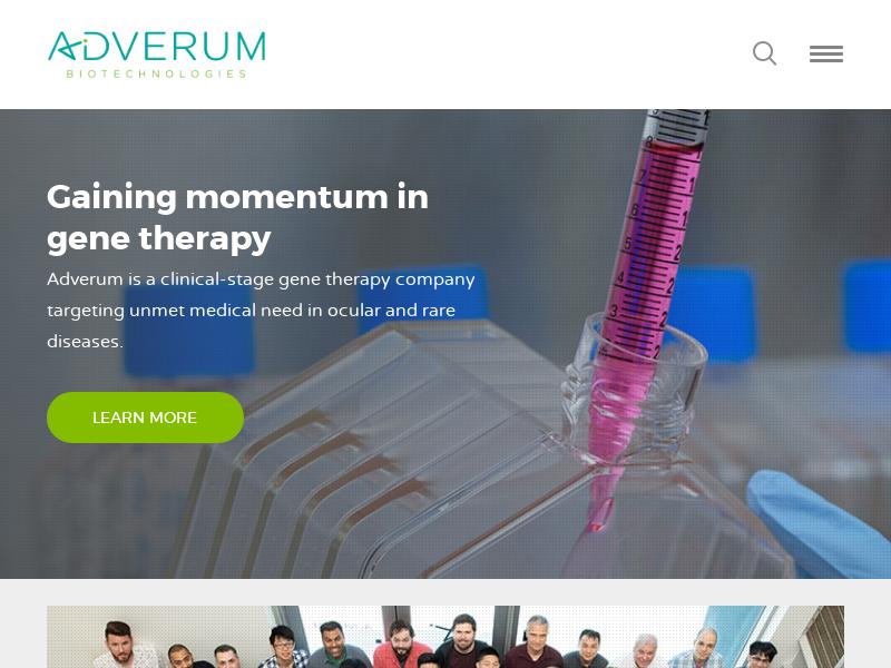 Adverum Biotechnologies, Inc. Gains 34.51%