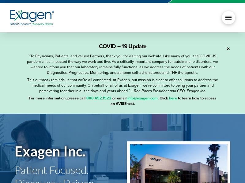 Exagen Inc. Gains 42.38%