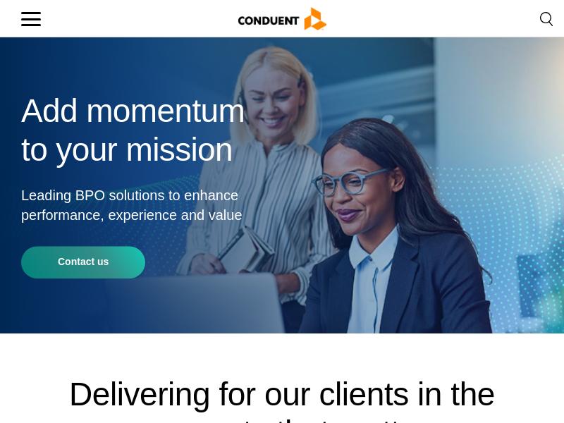 A Day Up For Conduent Incorporated