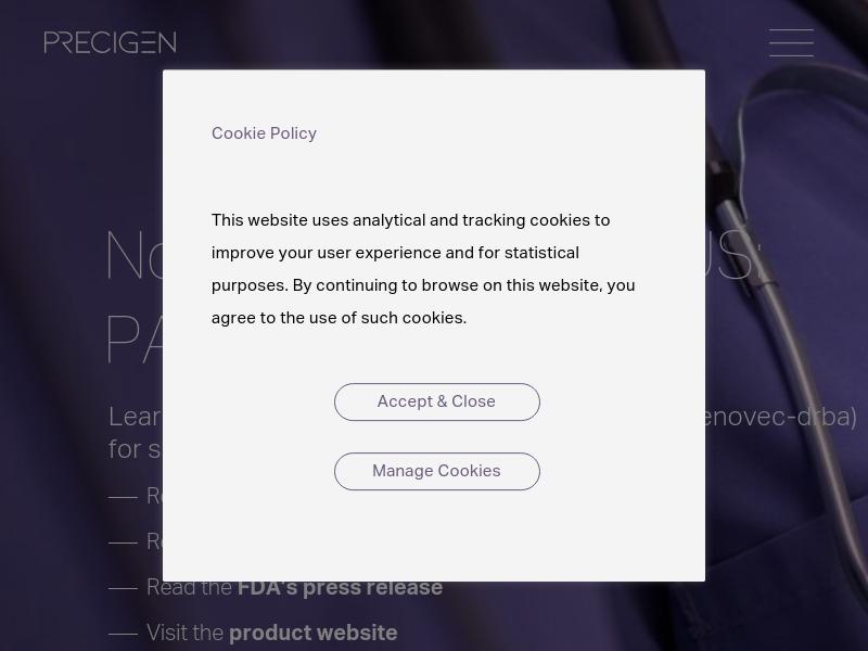 Precigen, Inc. Gains 25.65%