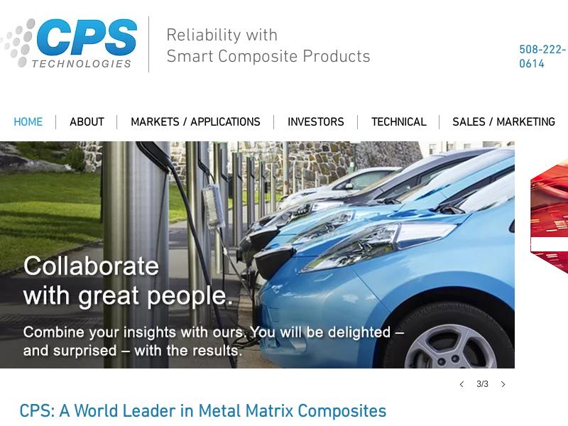 CPS Technologies Corporation Made Headway