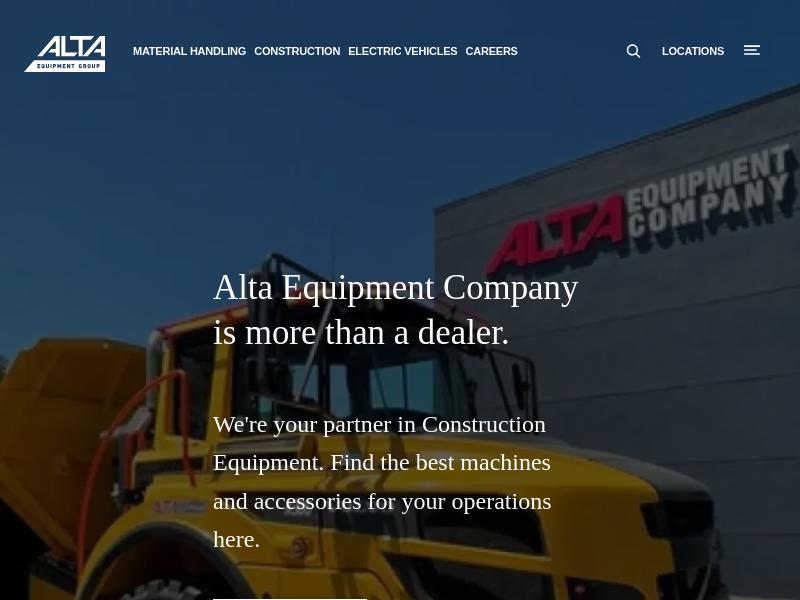 Alta Equipment Group Inc. Recorded Big Gain