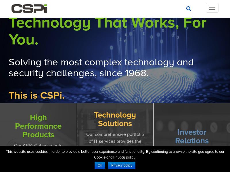 Big Move For CSP Inc.