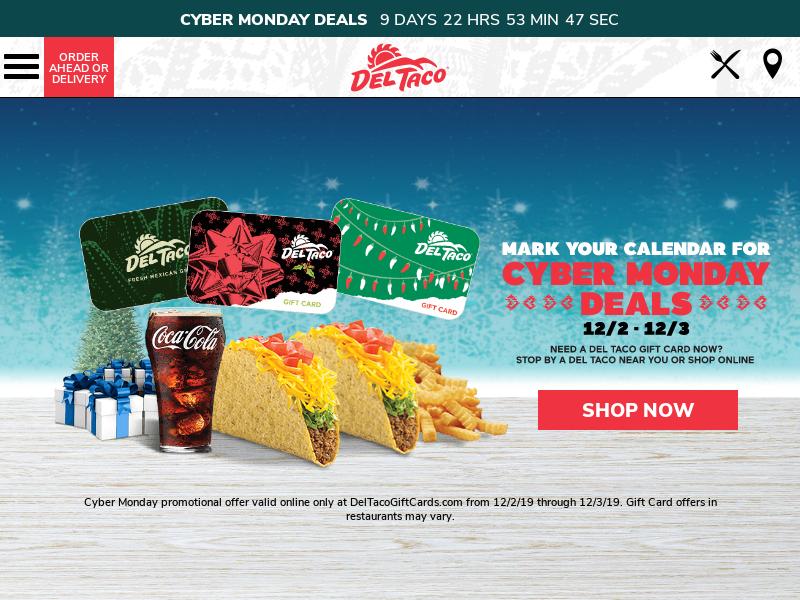 A Day Up For Del Taco Restaurants, Inc.
