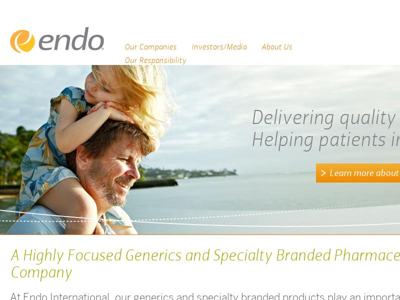 Endo International plc Made Headway