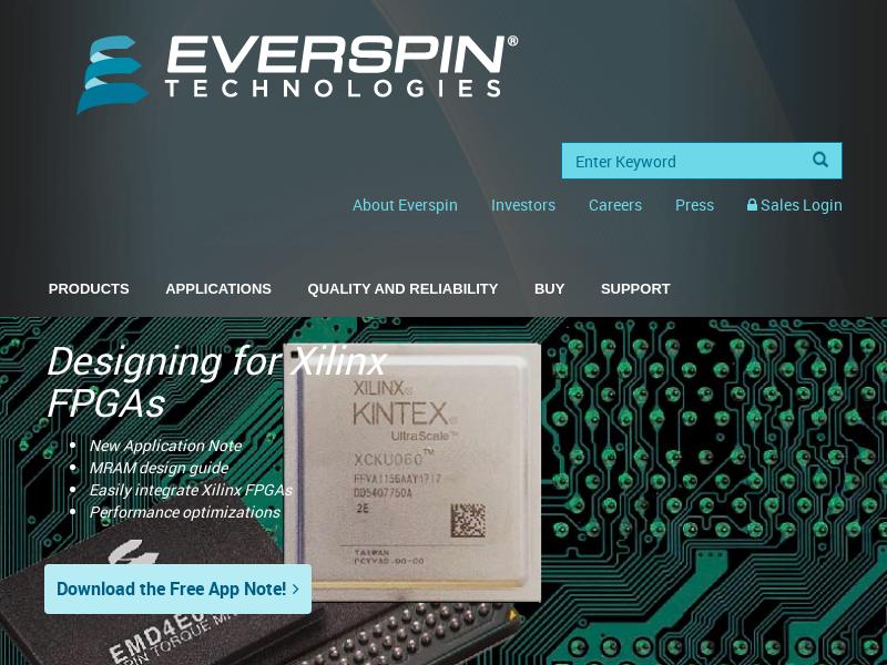 Everspin Technologies, Inc. Gains 39.69%